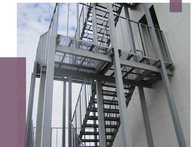 Монтаж пожарных лестниц в Краснокаменске от 7768 руб.