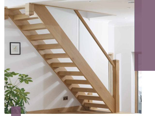 Изготовление деревянных лестниц под ключ в Краснокаменске для дома