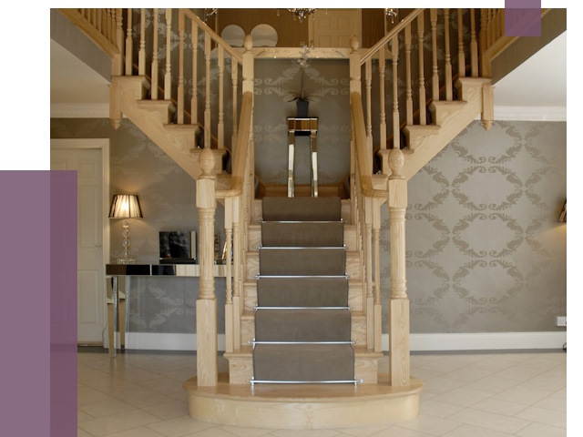 Монтаж деревянных лестниц в Краснокаменске от 7615 руб. 