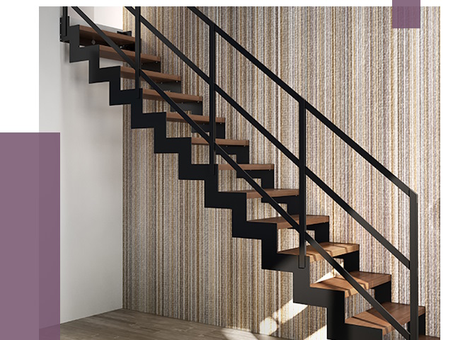 Изготовление металлических лестниц в Краснокаменске от 48550 руб. | ПРОЛЁТ-Ксн