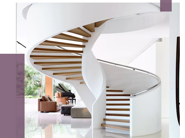 Винтовые лестницы в Краснокаменске под ключ от 48550 руб. | ПРОЛЁТ-Ксн