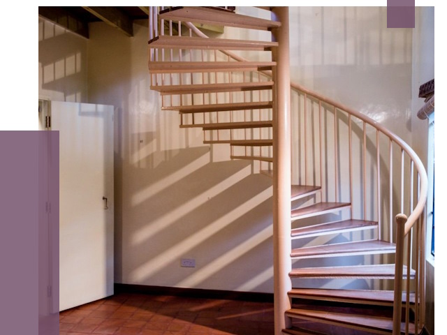 Изготовление винтовых лестниц на заказ в Краснокаменске от 76146 руб. | ПРОЛЁТ-Ксн