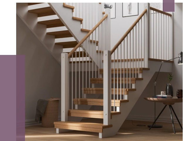 Маршевые лестницы в Краснокаменске от 38073 руб. — монтаж | ПРОЛЁТ-Ксн