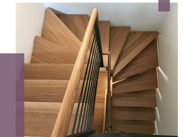 П-образные лестницы в Краснокаменске под ключ от 48550 руб. | ПРОЛЁТ-Ксн