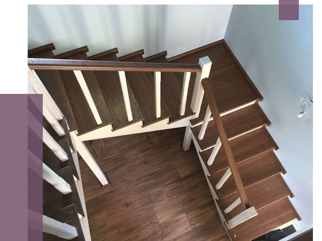 Изготовление П-образных лестниц в Краснокаменске от 15178 руб.