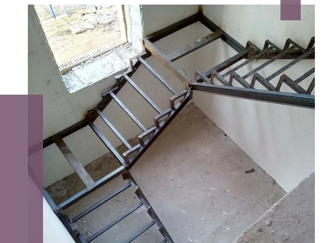 Монтаж лестниц на металлокаркасе в Краснокаменске от 12776 руб. — ПРОЛЁТ-Ксн