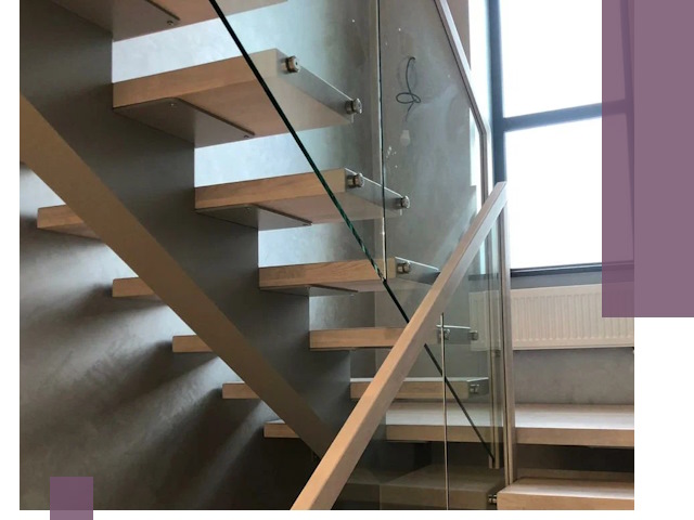 Изготовление лестниц на монокосоуре в Краснокаменске с монтажом и гарантией