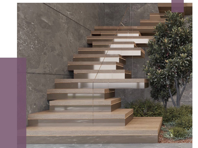 Современные лестницы в Краснокаменске от 13798 руб. | ПРОЛЁТ-Ксн