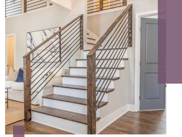 Лестницы для коттеджа под ключ в Краснокаменске — изготовление и монтаж