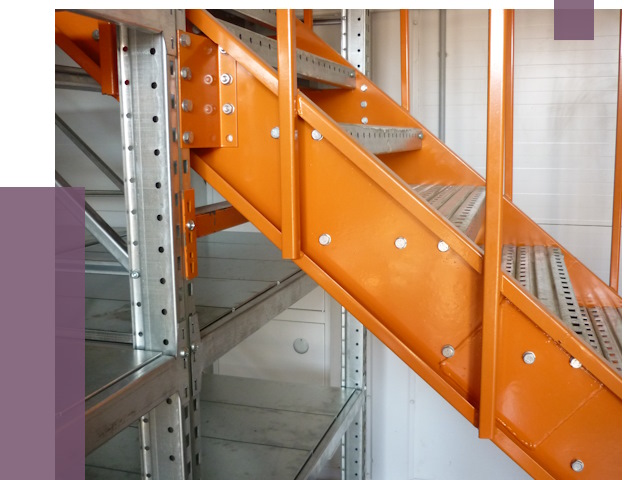 Лестницы для склада в Краснокаменске от 76658 руб. — решения | ПРОЛЁТ-Ксн