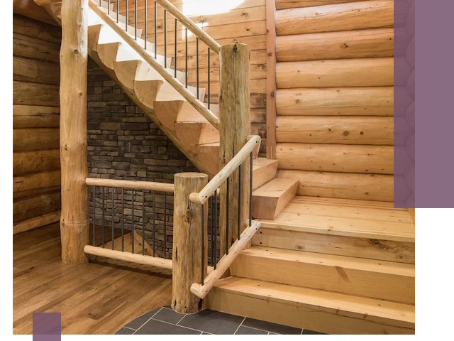 Лестницы в баню под заказ и профессиональный монтаж в Краснокаменске