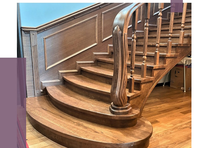 Дубовые лестницы под ключ в Краснокаменске от 176312 руб. — ПРОЛЁТ-Ксн