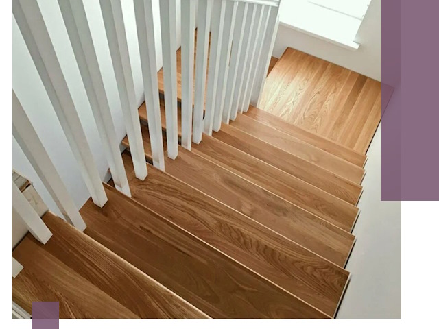 Лестницы из бука в Краснокаменске: изготовление, монтаж и демонтаж