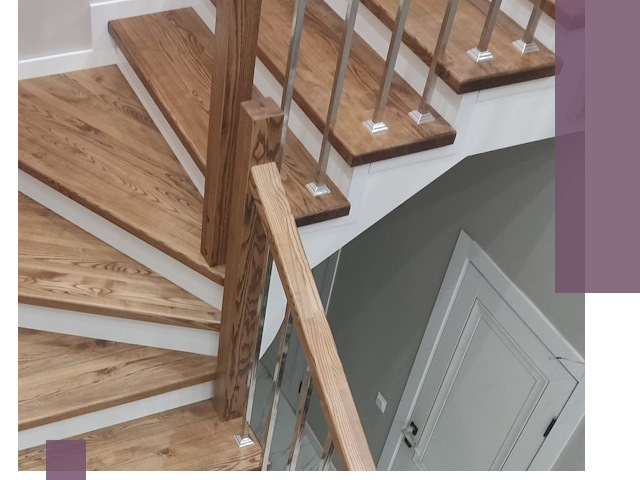 Обшивка металлических лестниц под ключ в Краснокаменске