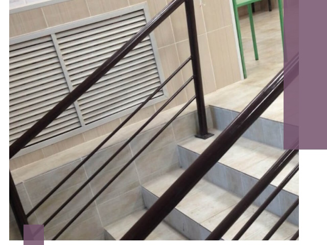 Изготовление перил из металла под ключ в Краснокаменске