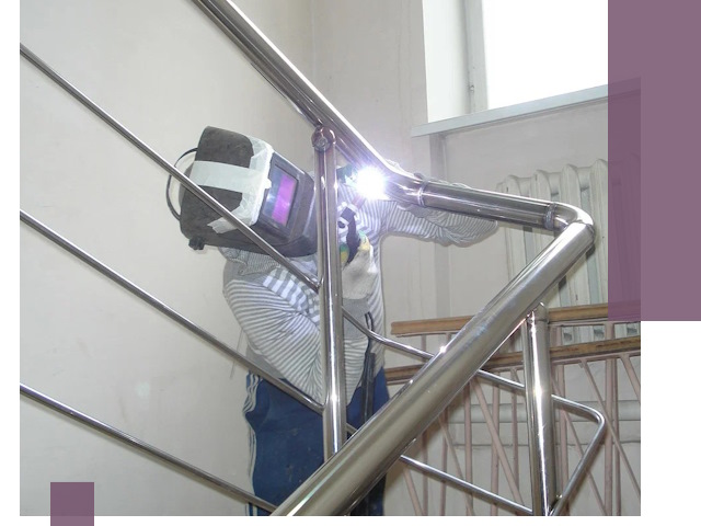 Монтаж перил и ограждений качественно в Краснокаменске