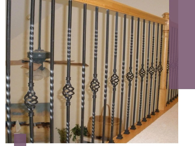 Изготовление и монтаж кованных перил в Краснокаменске под ключ