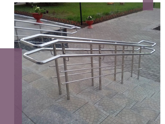 Перила для инвалидов в Краснокаменске от 7584 руб. под ключ | ПРОЛЁТ-Ксн