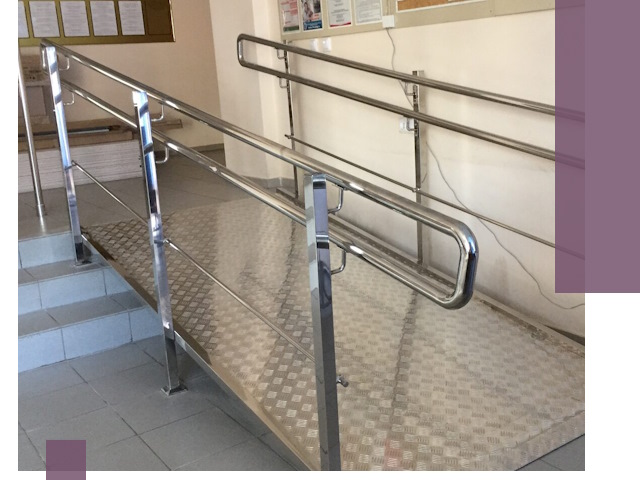 Перила для инвалидов в Краснокаменске — надежные поручни и ограждения