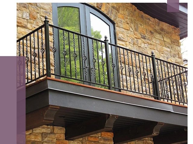Балконные ограждения в Краснокаменске от 8023 руб. — купить | ПРОЛЁТ-Ксн