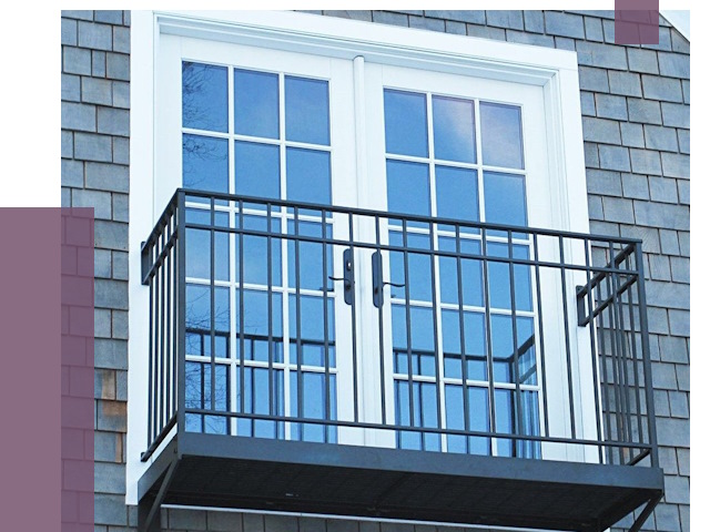 Французские балконы в Краснокаменске от 7410 руб. за м2 