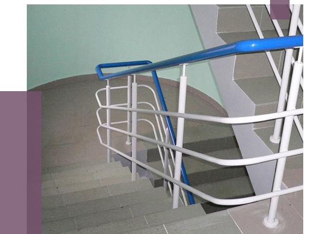 Перила в подъезде в Краснокаменске — установка и замена от 7410 руб. | ПРОЛЁТ-Ксн