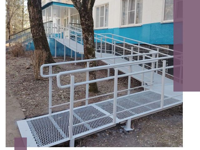 Пандусы под ключ в Краснокаменске: изготовление, монтаж и демонтаж