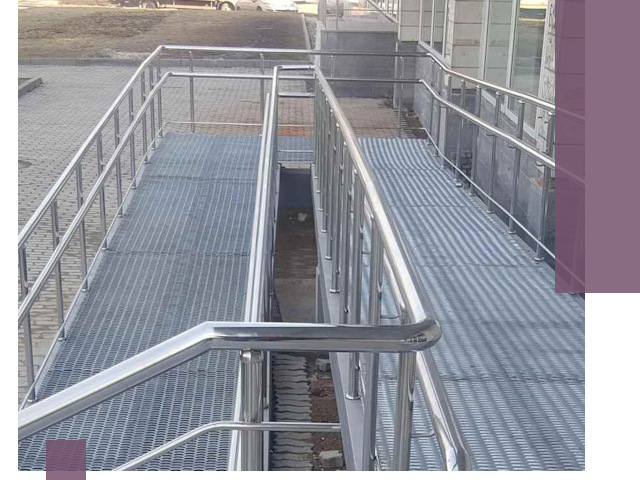 Монтаж пандусов любой сложности в Краснокаменске за короткие сроки