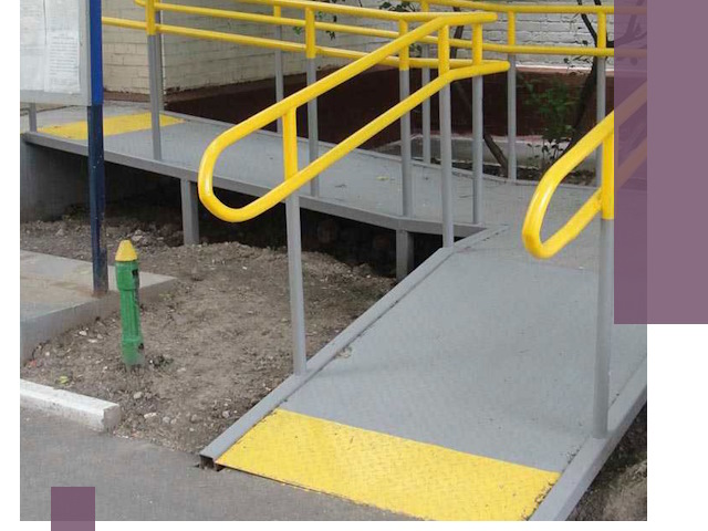 Монтаж пандусов для инвалидов в Краснокаменске — быстро и качественно