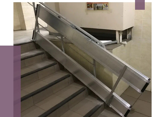 Откидные пандусы в Краснокаменске от 6644 руб. — купить | ПРОЛЁТ-Ксн