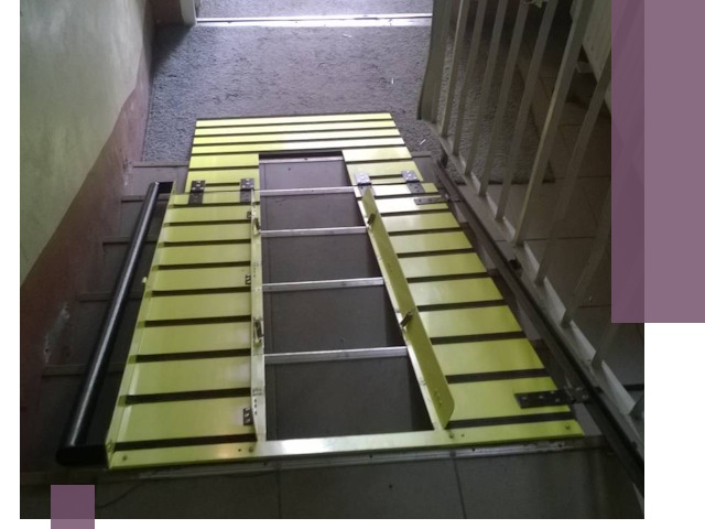 Профессиональный монтаж пандуса в подъезд в Краснокаменске