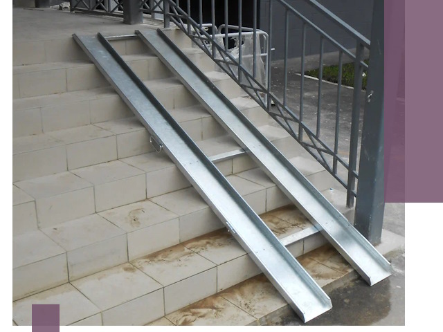 Пандусы для детских колясок в Краснокаменске: изготовление и монтаж