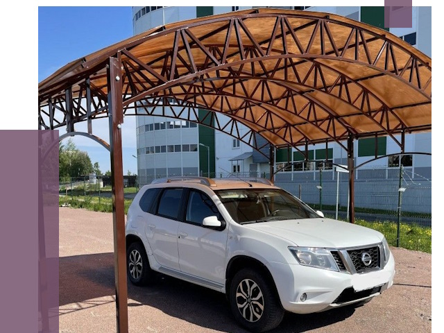 Недорогие навесы в Краснокаменске от 42928 руб. | ПРОЛЁТ-Ксн