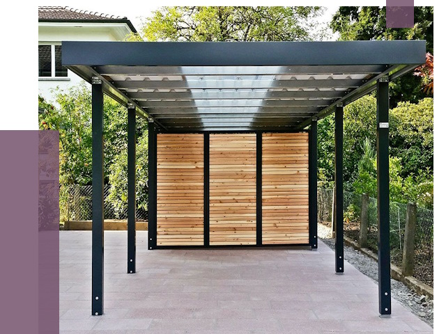 Отдельно стоящие навесы во дворе в Краснокаменске от 80235 руб. | ПРОЛЁТ-Ксн