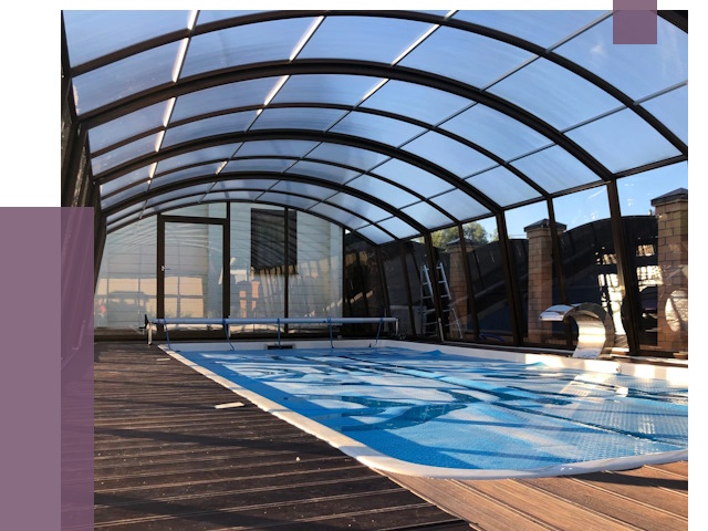 Навесы для бассейна в Краснокаменске от 16762 руб. под ключ | ПРОЛЁТ-Ксн