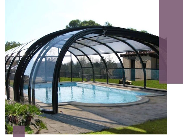 Навесы для бассейна в Краснокаменске: изготовление и монтаж под ключ