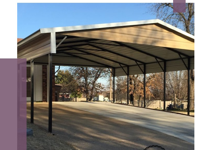 Двускатные навесы в Краснокаменске от 8023 руб. | ПРОЛЁТ-Ксн