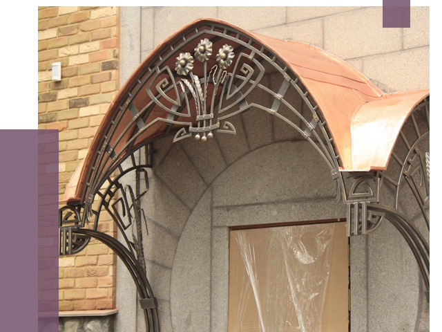 Арочные козырьки в Краснокаменске от 14565 руб. 