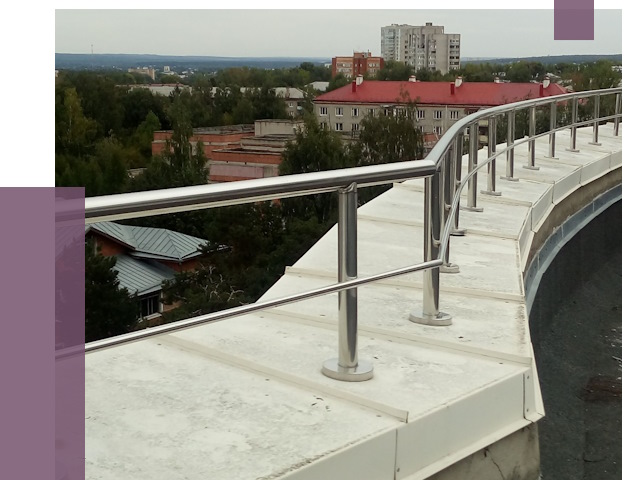Парапеты и ограждения кровли в Краснокаменске от 4957 руб. 