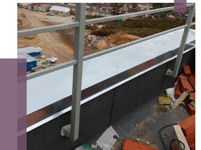 Монтаж парапетов в Краснокаменске от 4293 руб.  | ПРОЛЁТ-Ксн