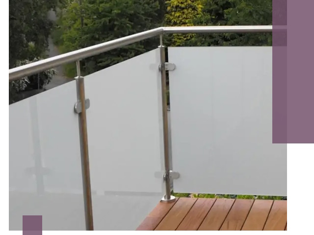 Алюминиевые парапеты для балконов и террас в Краснокаменске