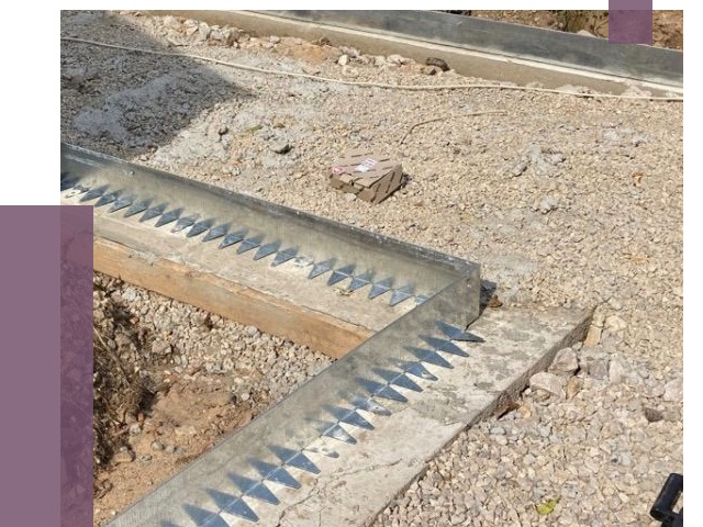 Нержавеющие бордюры в Краснокаменске от 4804 руб. под ключ | ПРОЛЁТ-Ксн