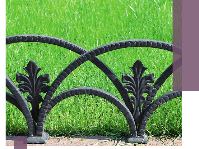 Декоративные металлические бордюры под ключ в Краснокаменске