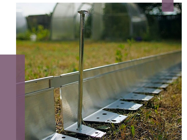 Металлические бордюры для газона в Краснокаменске от 4293 руб. | ПРОЛЁТ-Ксн