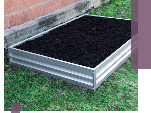 Металлические бордюры для грядок в Краснокаменске: прочность и аккуратность