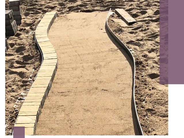 Металлические бордюры для тротуаров в Краснокаменске — прочные и долговечные