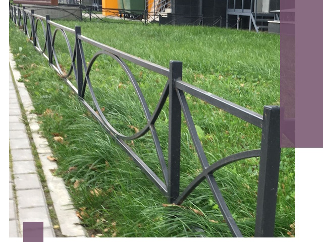 Газонные ограждения из металла в Краснокаменске — монтаж и продажа