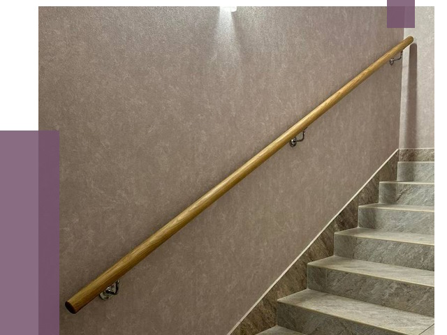 Пристенные поручни в Краснокаменске под ключ от 3935 руб. 