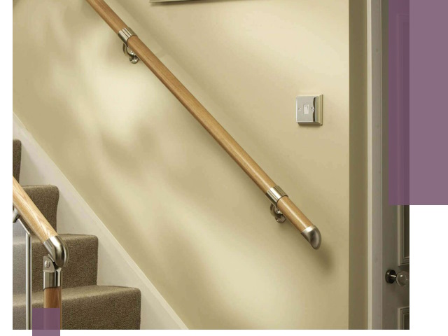 Монтаж пристенных поручней профессионально в Краснокаменске