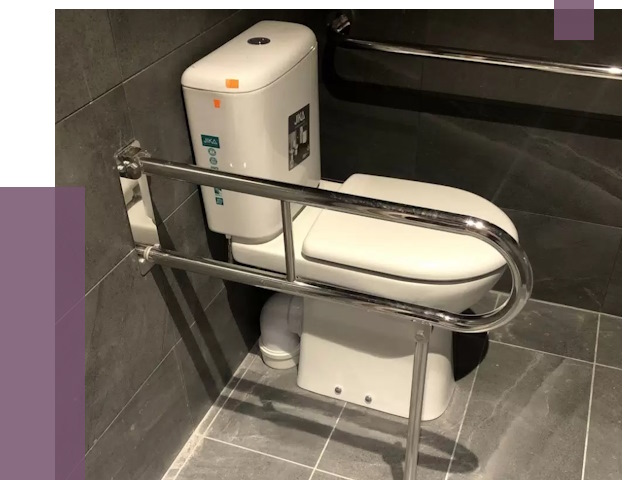 Поручни для санузлов в Краснокаменске от 4293 руб.  | ПРОЛЁТ-Ксн